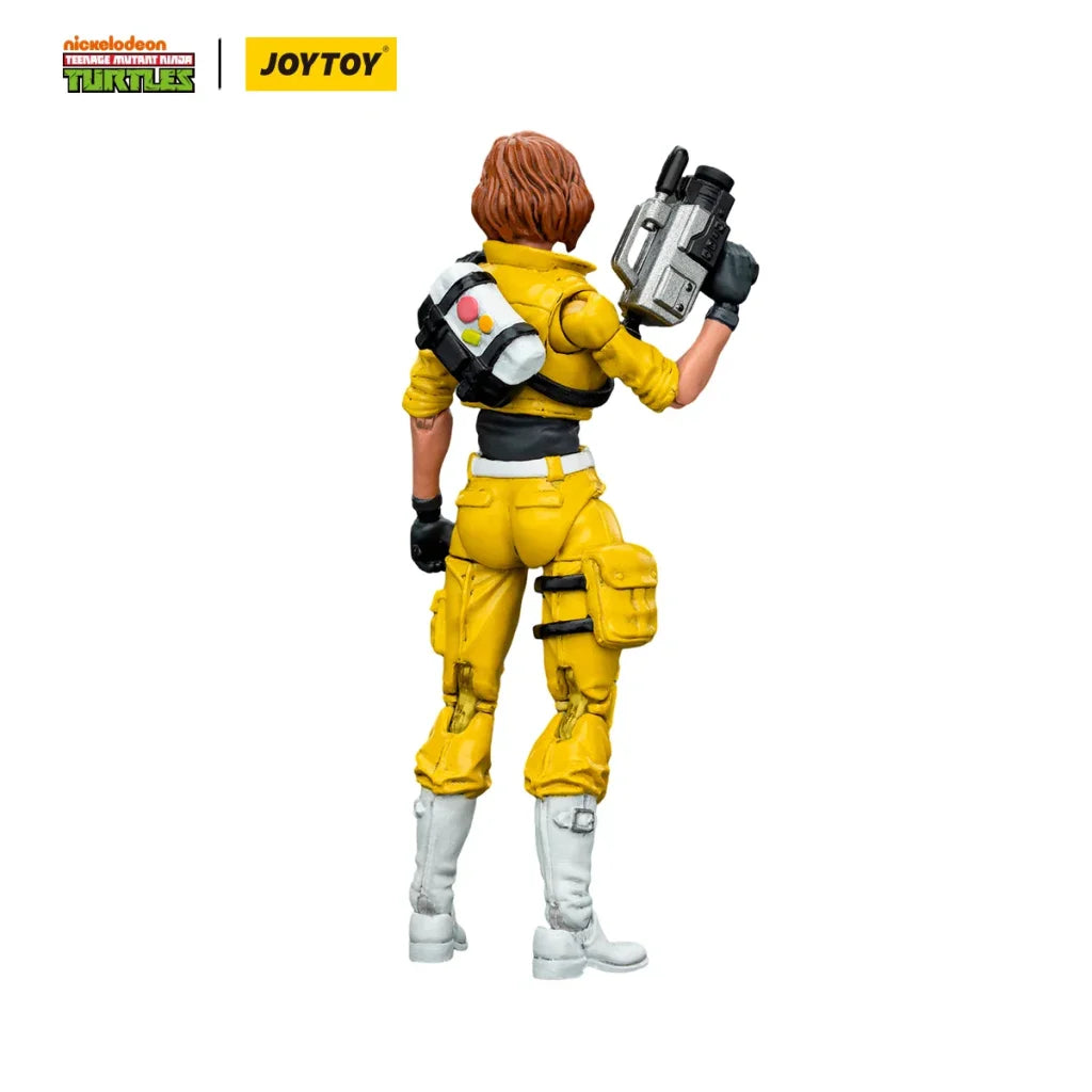 JOYTOY TMNT 1/18 Action Figures Anime 10.6cm TMNT-April O’Neil TMNT-Splinter