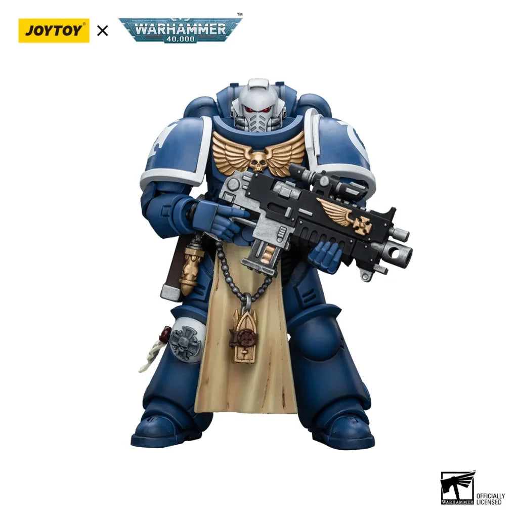 JOYTOY Warhammer 40k 1/18 Action Figures Anime 12.1cm Ultramarines Sternguard Veteran - Bolt Rifle / 12.1cm