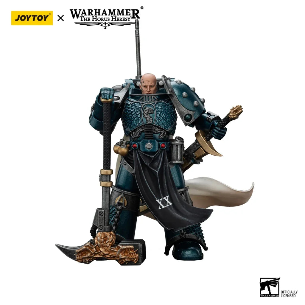 JOYTOY Warhammer 40k 1/18 Action Figures Anime 12.6cm Alpha Legion Legion Praetor with Power Sword Harrowmaster