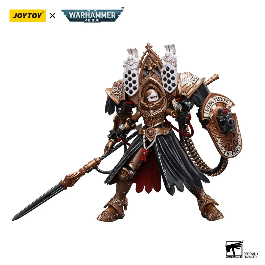 JOYTOY Warhammer 40k 1/18 Action Figures Anime Adepta Sororitas Abbess Sanctorum Morvenn Vahl - Morvenn / 22CM