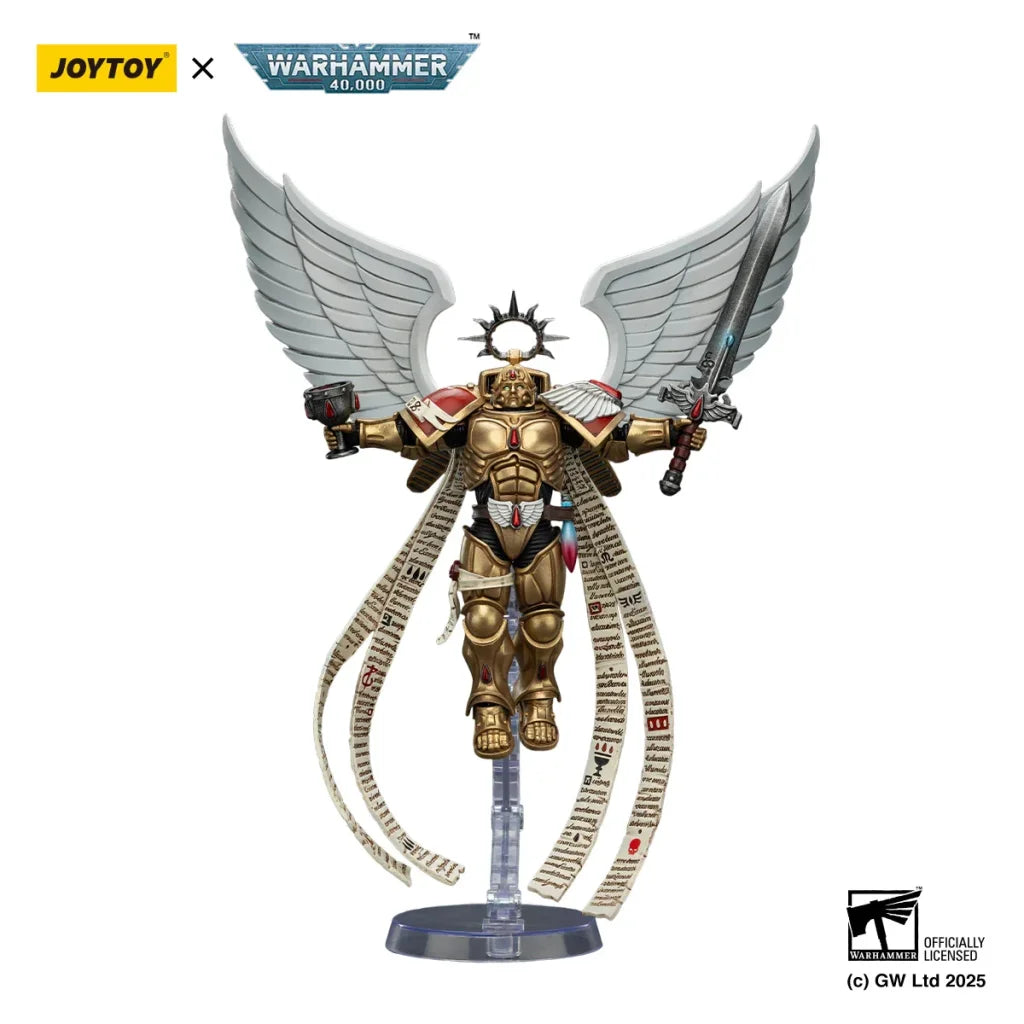 JOYTOY Warhammer 40k 1/18 Action Figures Blood Angels The Sanguinor with Encarmine Broadsword - Broadsword / 12.5cm