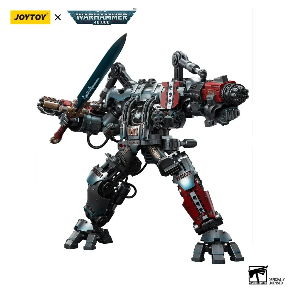 JOYTOY Warhammer 40k 1/18 Action Figures Mecha Grey Knights Nemesis Dreadknight - With driver / >40cm