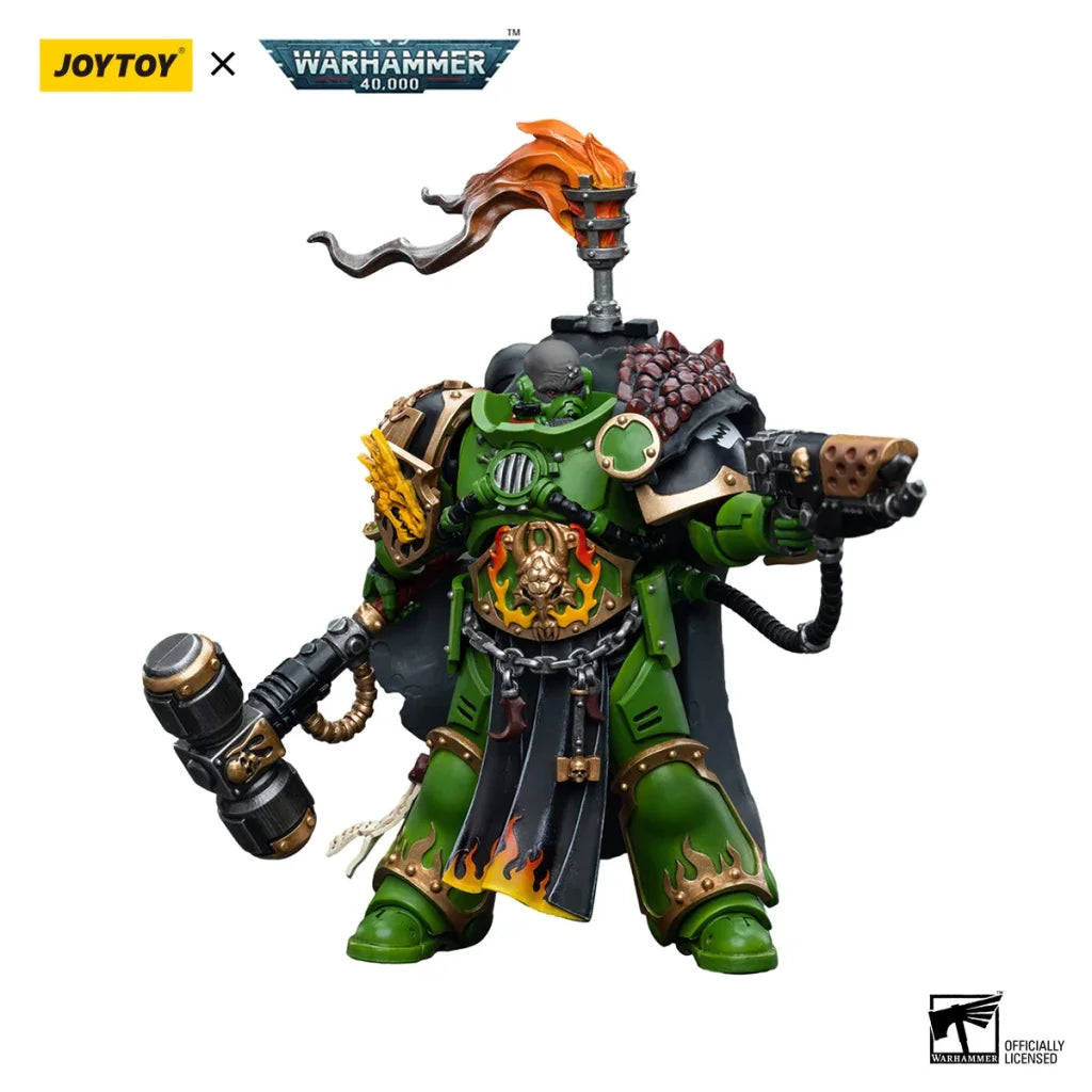 JOYTOY Warhammer 40k 1/18 Action Figures Salamanders Captain Adrax Agatone - Salamanders / 12cm