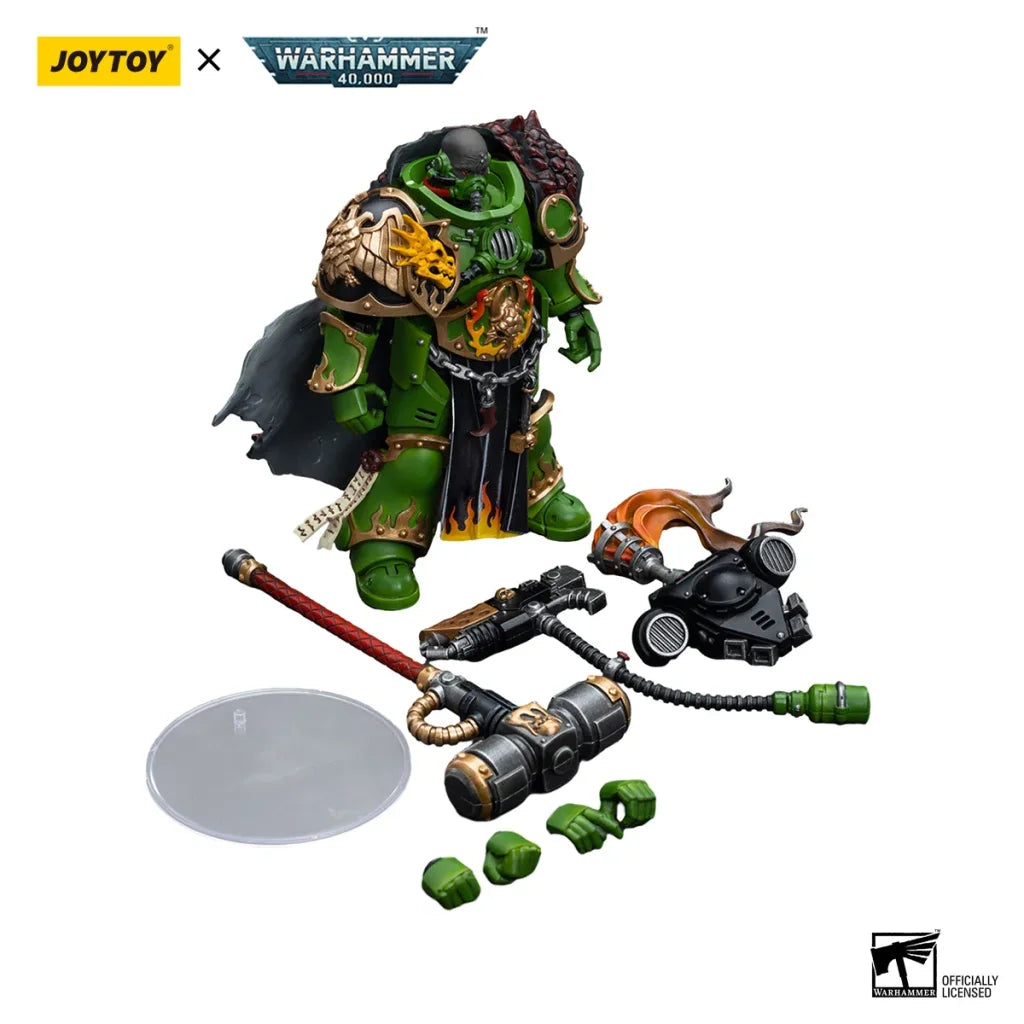 JOYTOY Warhammer 40k 1/18 Action Figures Salamanders Captain Adrax Agatone - Salamanders / 12cm