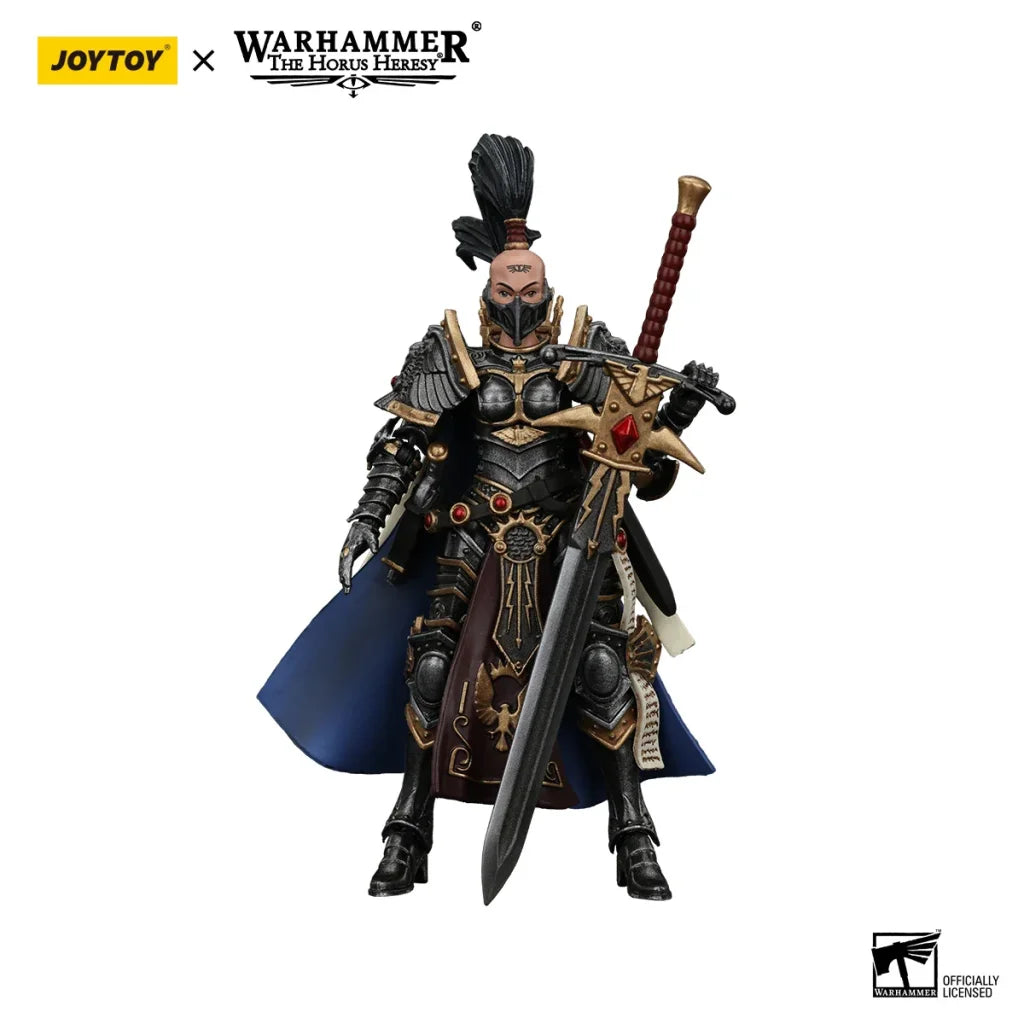 JOYTOY Warhammer 40k 1/18 Action Figures Sisters of Silence Knight-Commander Jenetia Krole White Falcons Vigilator
