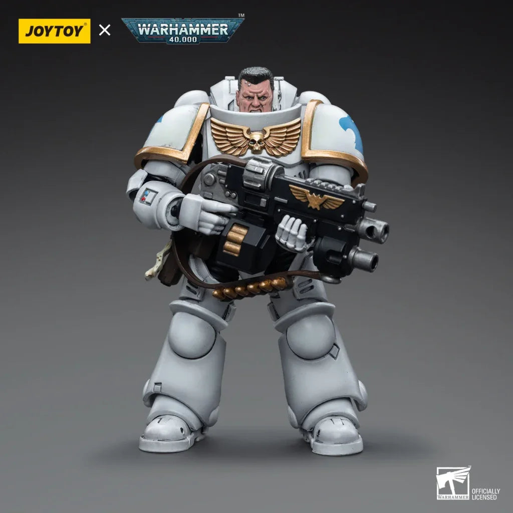 JOYTOY Warhammer 40k 1/18 Action Figures Space Marines White Consuls Intercessors 1 - Intercessors 1 / 12cm