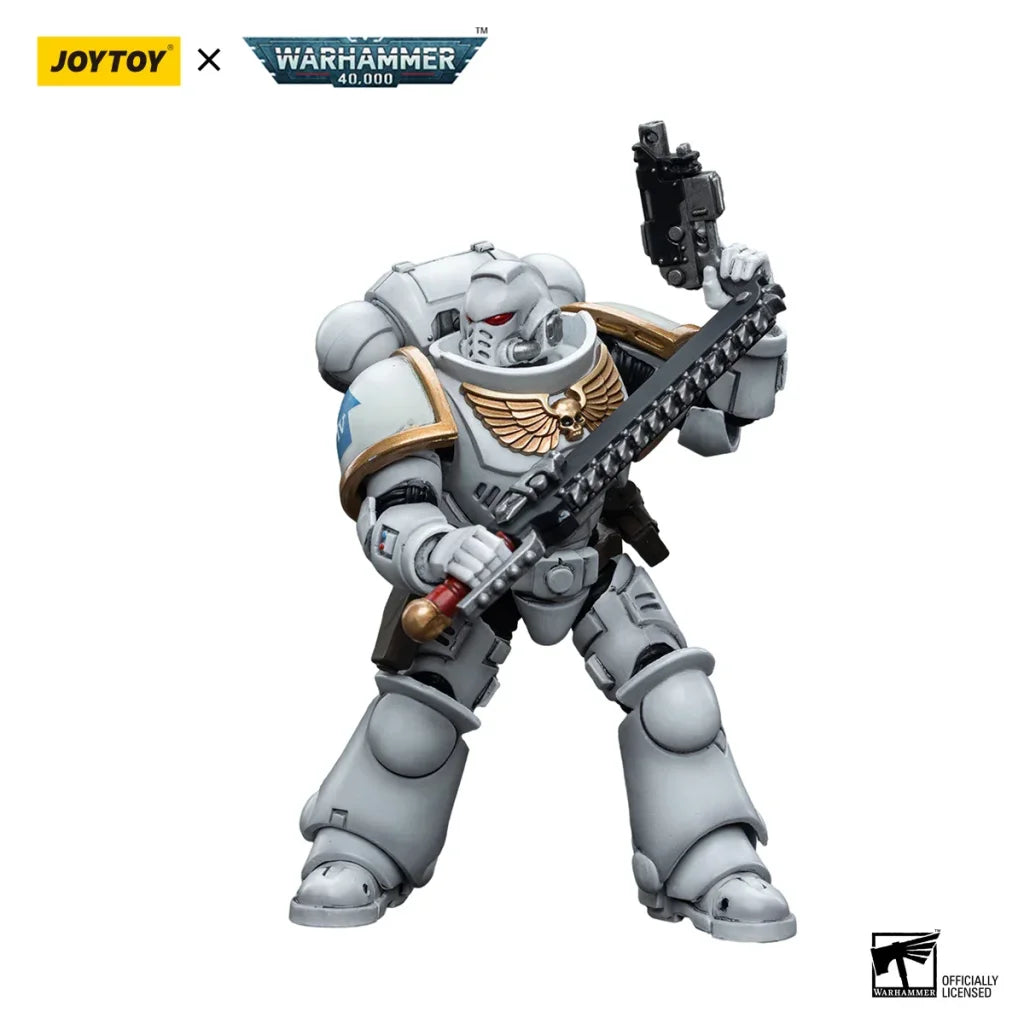JOYTOY Warhammer 40k 1/18 Action Figures Space Marines White Consuls Intercessors 1 - Intercessors 1 / 12cm