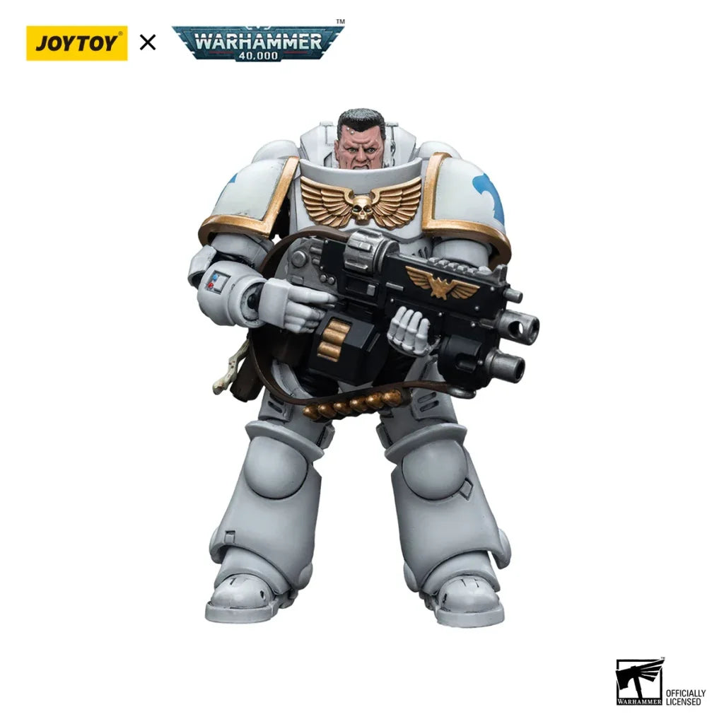 JOYTOY Warhammer 40k 1/18 Action Figures Space Marines White Consuls Intercessors 1 - Intercessors 1 / 12cm