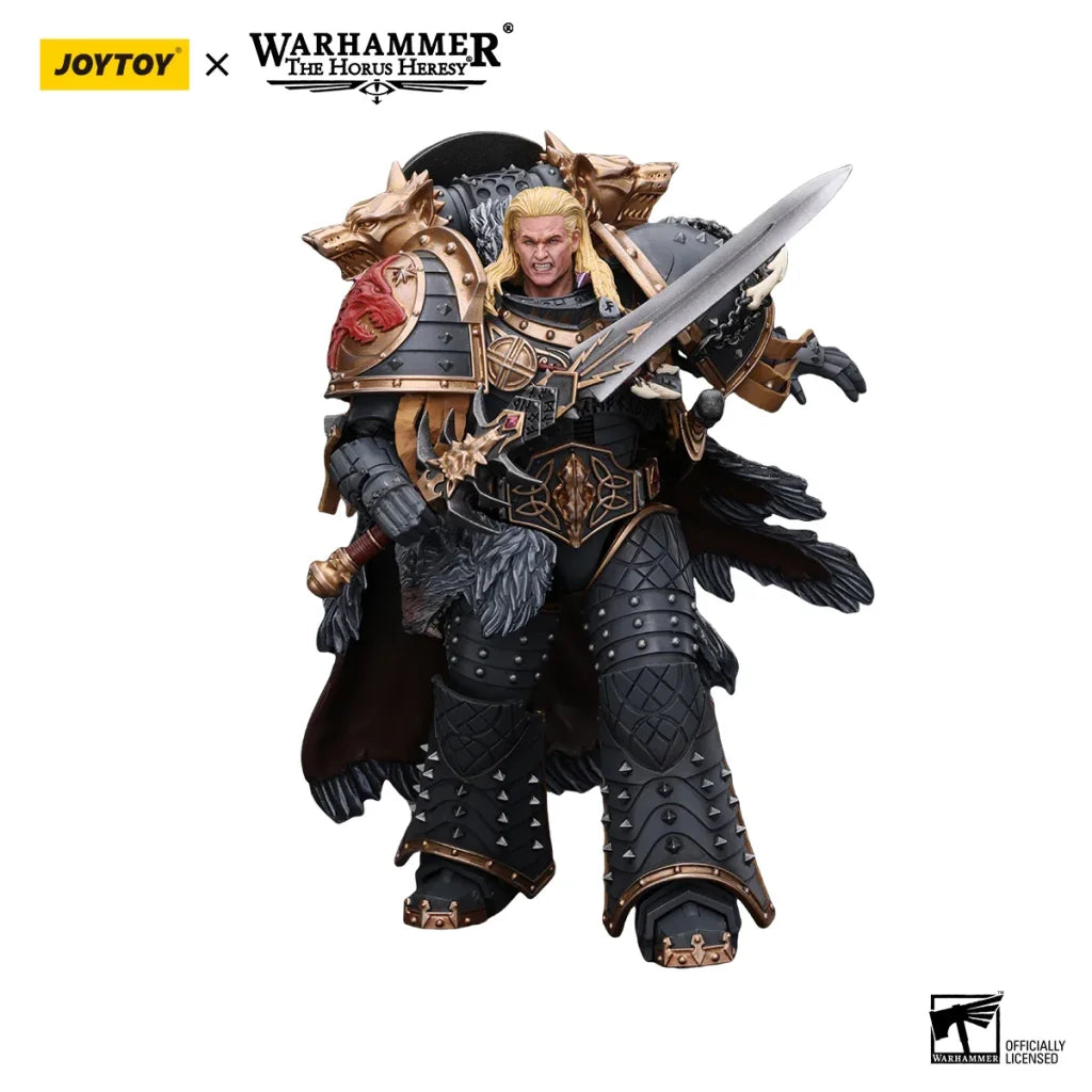 JOYTOY Warhammer 40k 1/18 Action Figures Space Wolves Leman Russ Primarch of the VIth Legion - Leman Russ / 18cm