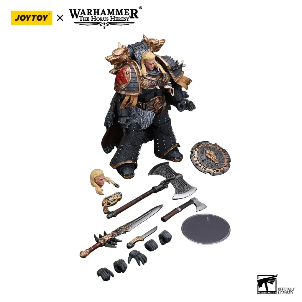 JOYTOY Warhammer 40k 1/18 Action Figures Space Wolves Leman Russ Primarch of the VIth Legion - Leman Russ / 18cm