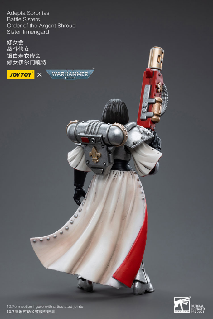 Joytoy Warhammer 40K Adepta Sororitas Battle Sisters Order Of The Argent Shroud Sister Irmengard