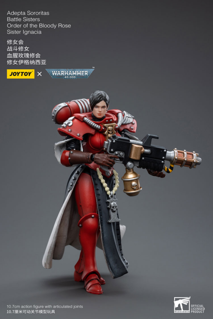 Joytoy Warhammer 40K Adepta Sororitas Battle Sisters Order Of The Bloody Rose Sister Ignacia