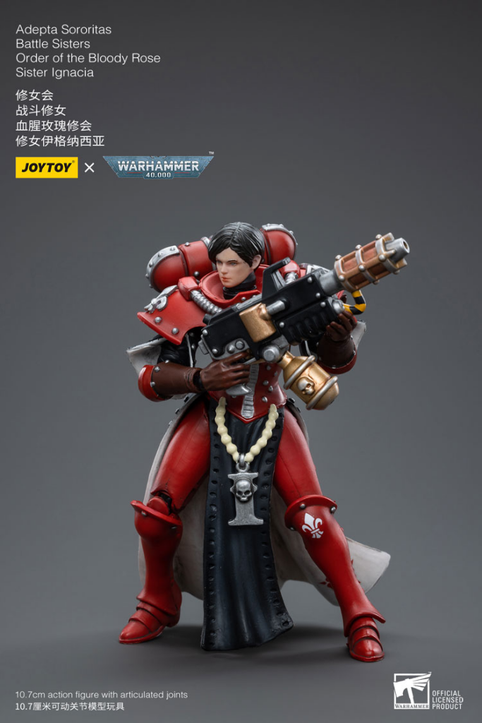 Joytoy Warhammer 40K Adepta Sororitas Battle Sisters Order Of The Bloody Rose Sister Ignacia