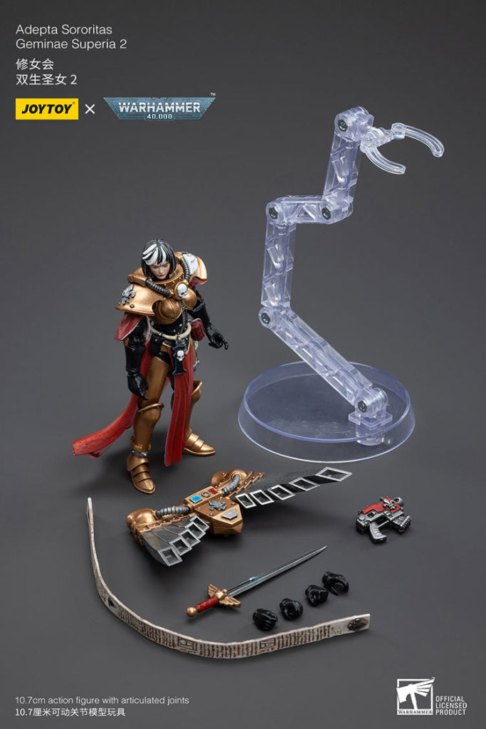 Joytoy Warhammer 40K Adepta Sororitas Geminae Superia 2 Warhammer