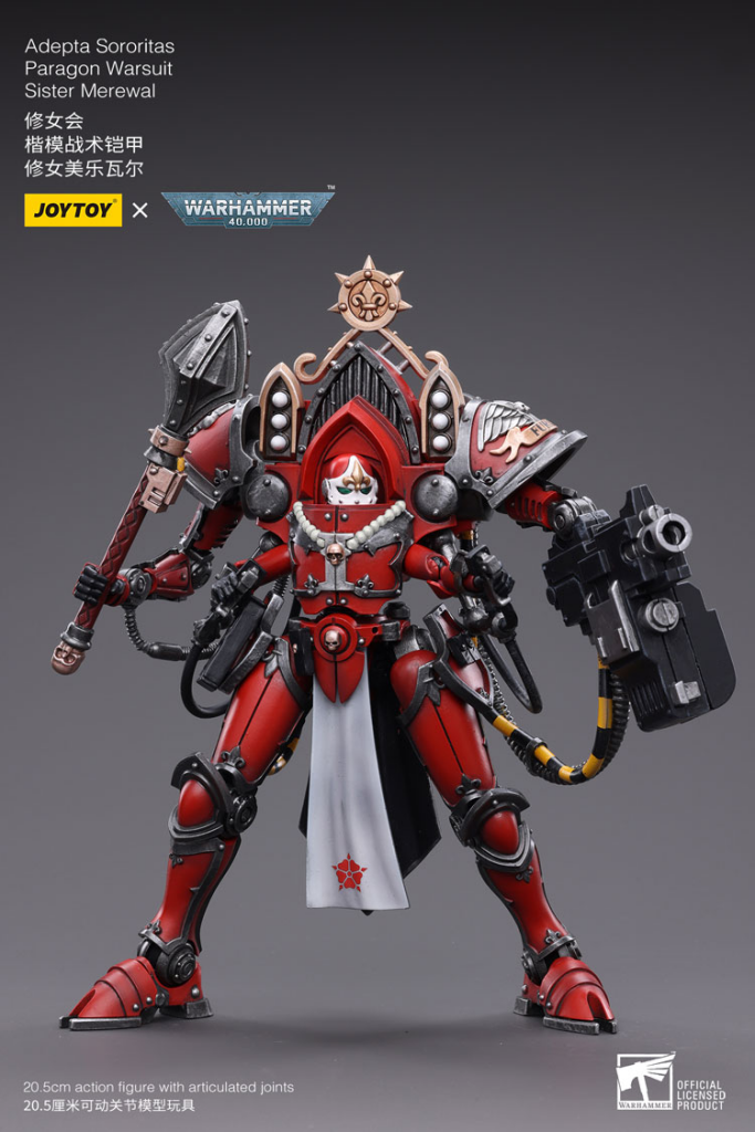 Joytoy Warhammer 40K Adepta Sororitas Paragon Warsuit Sister Merewal Warhammer