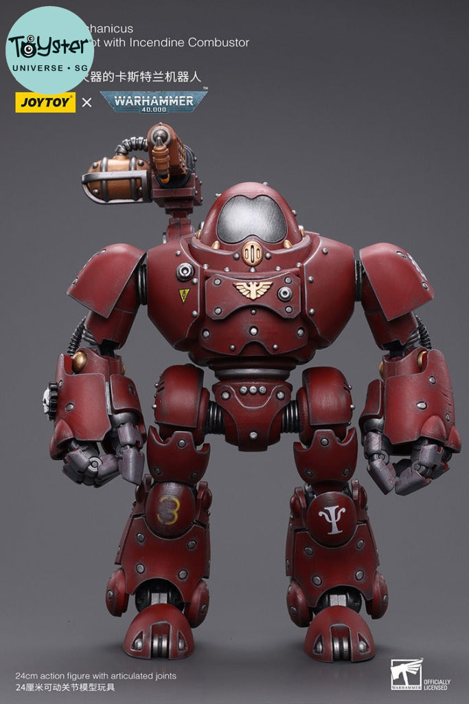 Joytoy Warhammer 40K Adeptus Mechanicus Kastelan Robot With Incendine Combustor Jt7738 Warhammer