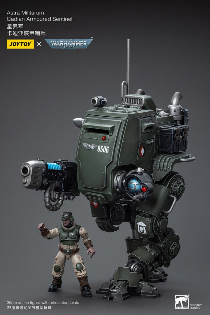 Joytoy Warhammer 40K Astra Militarum Cadian Armoured Sentinel Jt8940 Warhammer