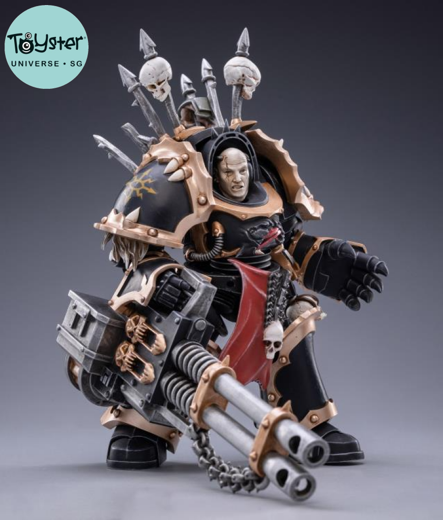 Joytoy Warhammer 40K Black Legionblack Legion Chaos Terminator Brother Gornoth Warhammer