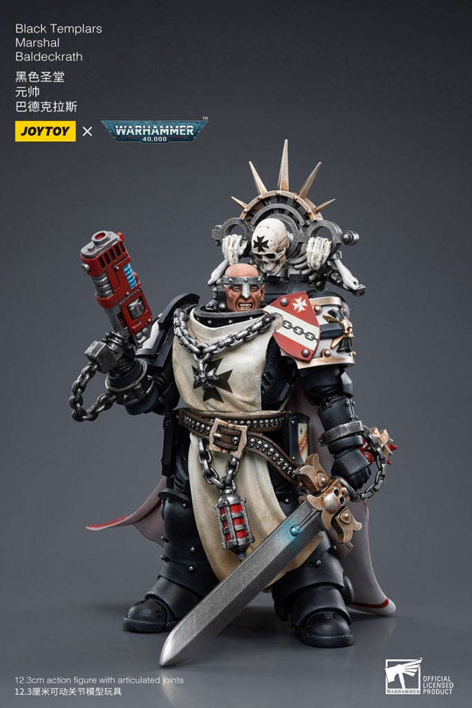 Joytoy Warhammer 40K Black Templars Marshal Baldeckrath Jt7325 Warhammer