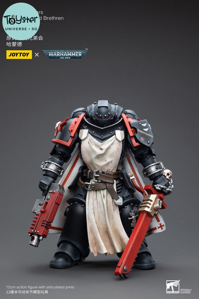 Joytoy Warhammer 40K Black Templars Primaris Sword Brethren Harmund Jt3846 Warhammer