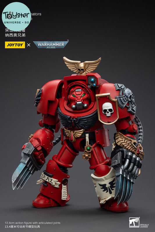 Joytoy Warhammer 40K Blood Angels Assault Terminators Brother Nassio Warhammer