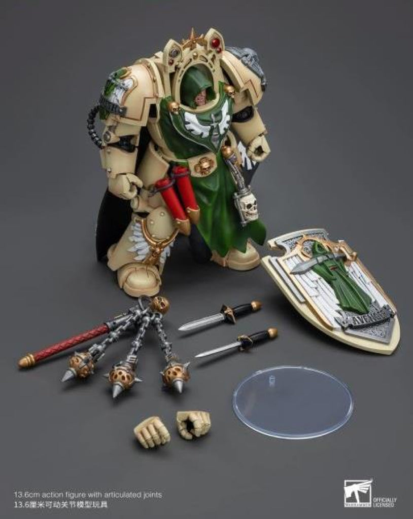 Joytoy Warhammer 40K Dark Angel Deathwing Knight Master With Flail Of The Unforgiven Jt9190
