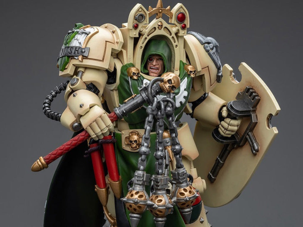 Joytoy Warhammer 40K Dark Angel Deathwing Knight Master With Flail Of The Unforgiven Jt9190