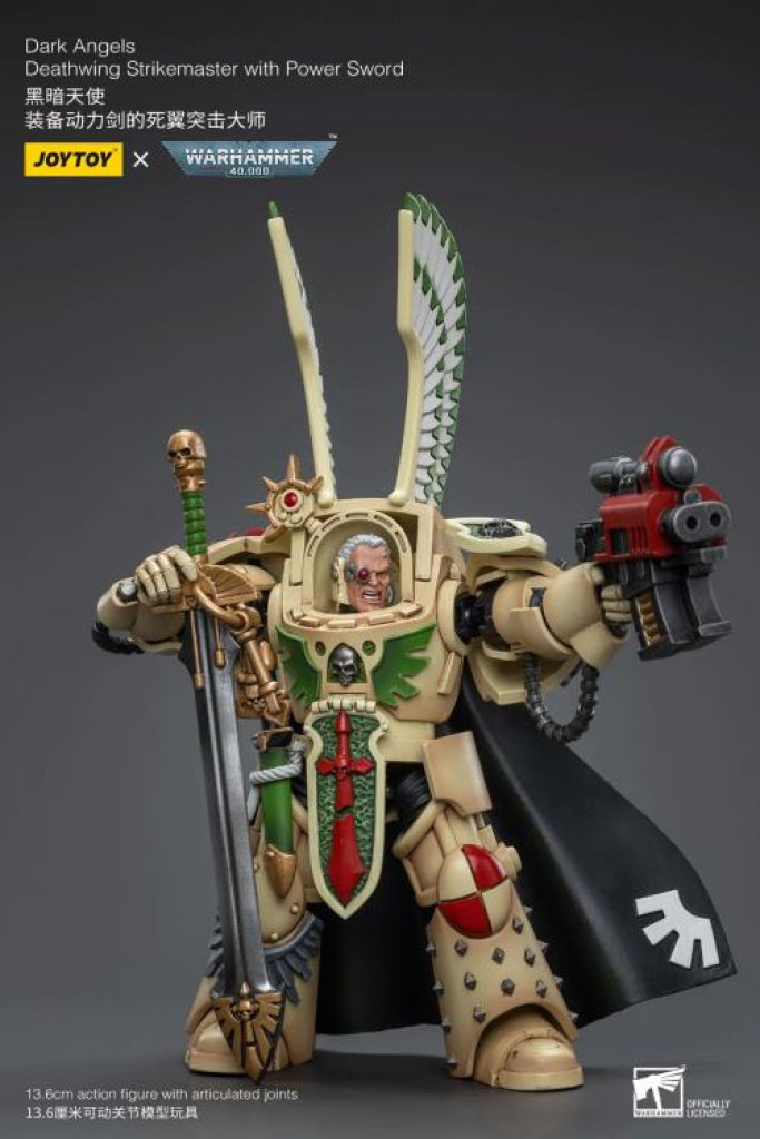 Joytoy Warhammer 40K Dark Angels Deathwing Strikemaster With Power Sword Jt9169 Warhammer