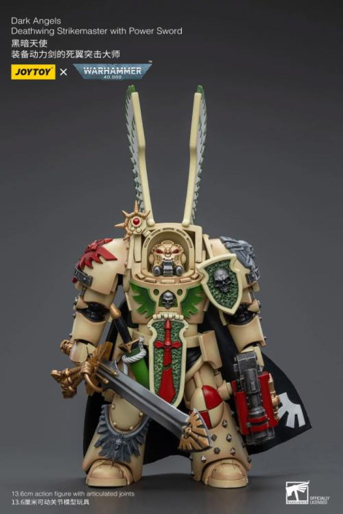 Joytoy Warhammer 40K Dark Angels Deathwing Strikemaster With Power Sword Jt9169 Warhammer