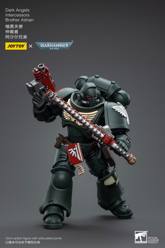 Joytoy Warhammer 40K Dark Angels Intercessors Brother Asharr Warhammer
