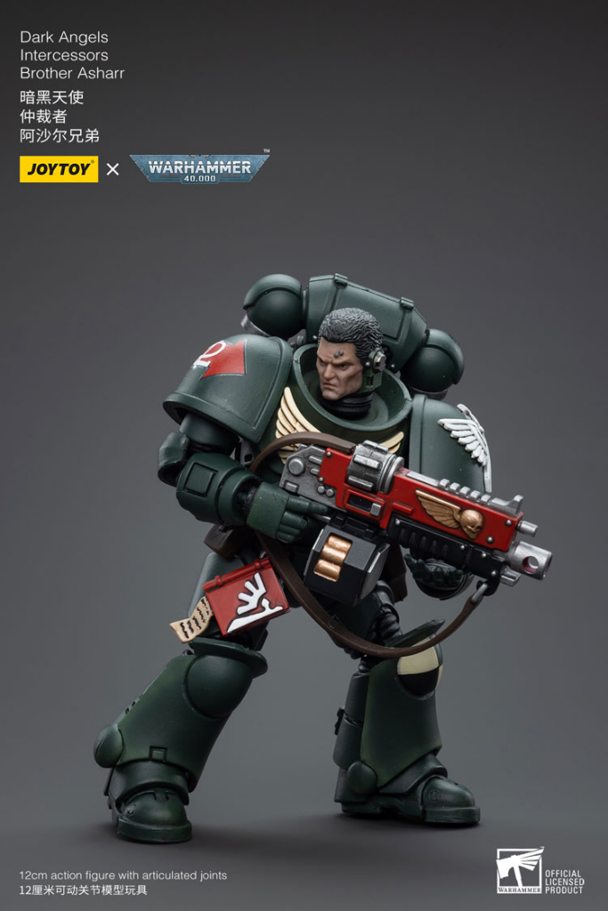 Joytoy Warhammer 40K Dark Angels Intercessors Brother Asharr Warhammer
