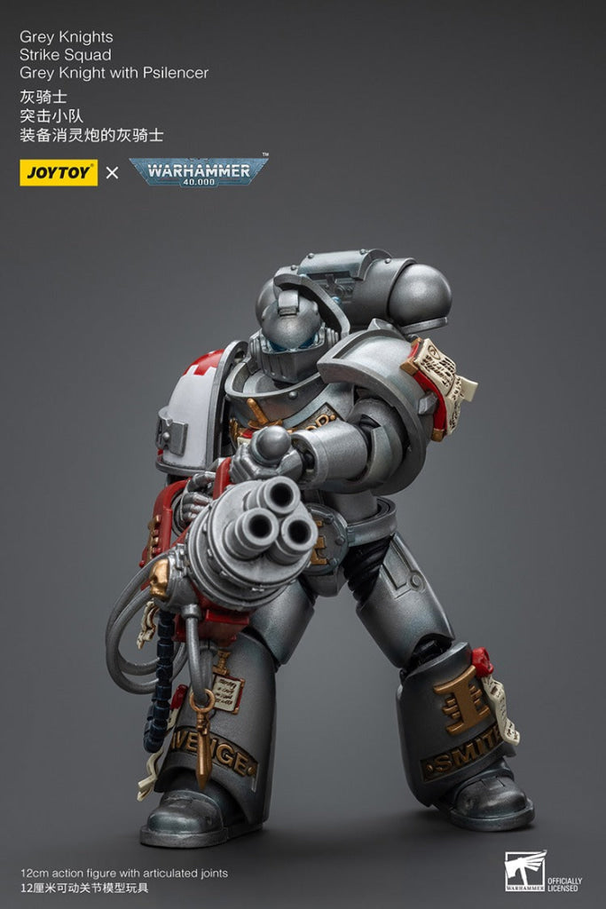 Joytoy Warhammer 40K Grey Knights Strike Squad Knight With Psilencer Jt9008 Warhammer