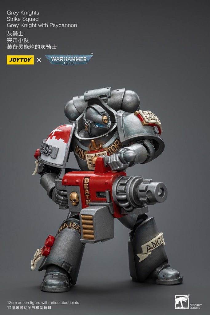 Joytoy Warhammer 40K Grey Knights Strike Squad Knight With Psycannon Jt9015 Warhammer