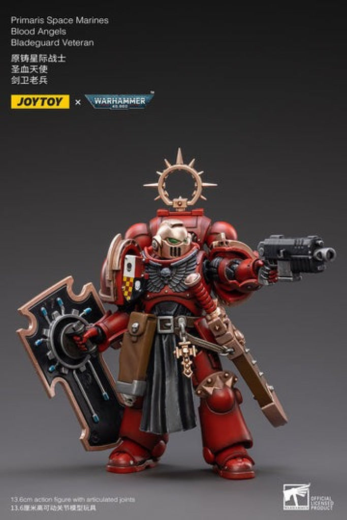 Joytoy Warhammer 40K Primaris Space Marines Blood Angels Bladeguard Veteran Jt2788 Warhammer