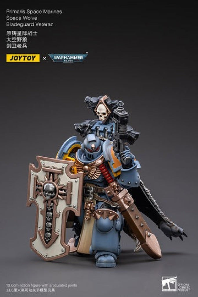 Joytoy Warhammer 40K Primaris Space Marines Wolves Bladeguard Veteran Jt2795 Warhammer