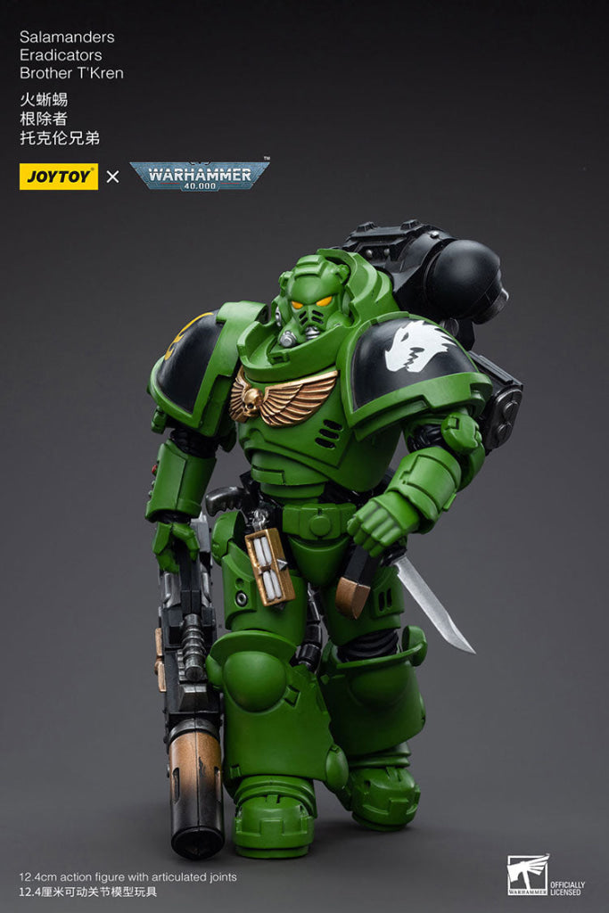 Joytoy Warhammer 40K Salamanders Eradicators Brother T’kren Warhammer