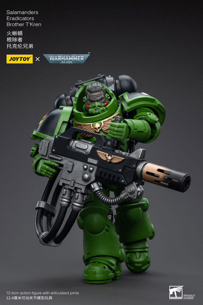 Joytoy Warhammer 40K Salamanders Eradicators Brother T’kren Warhammer