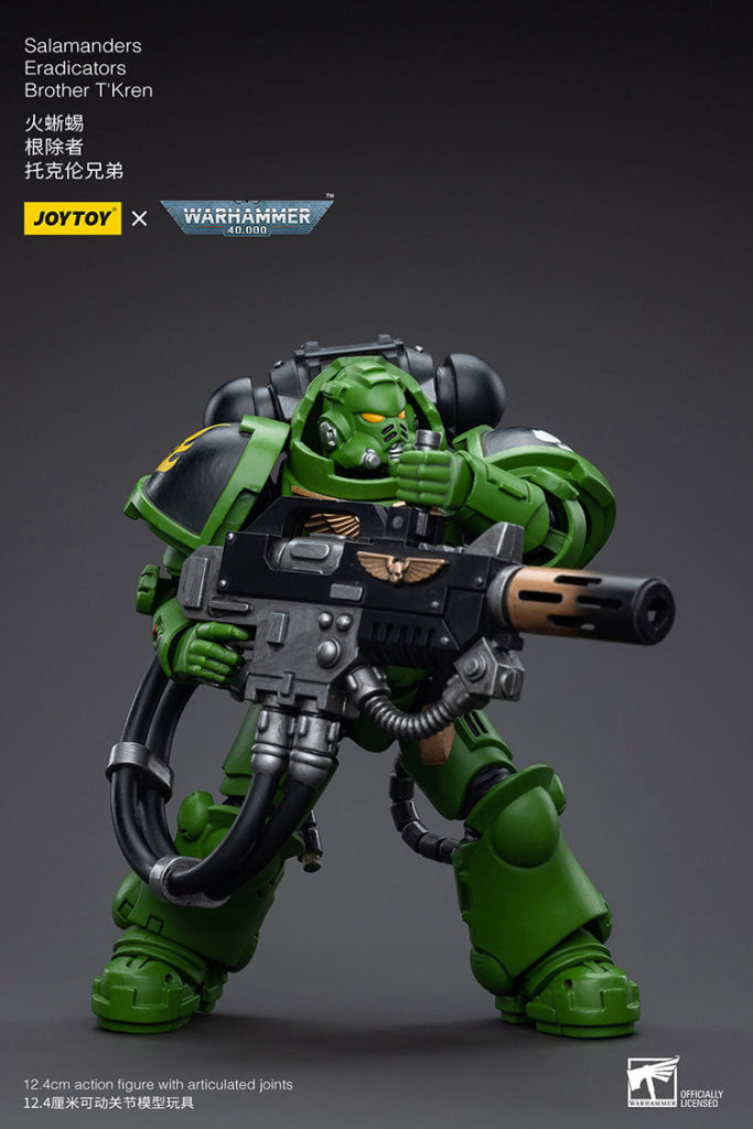 Joytoy Warhammer 40K Salamanders Eradicators Brother T’kren Warhammer