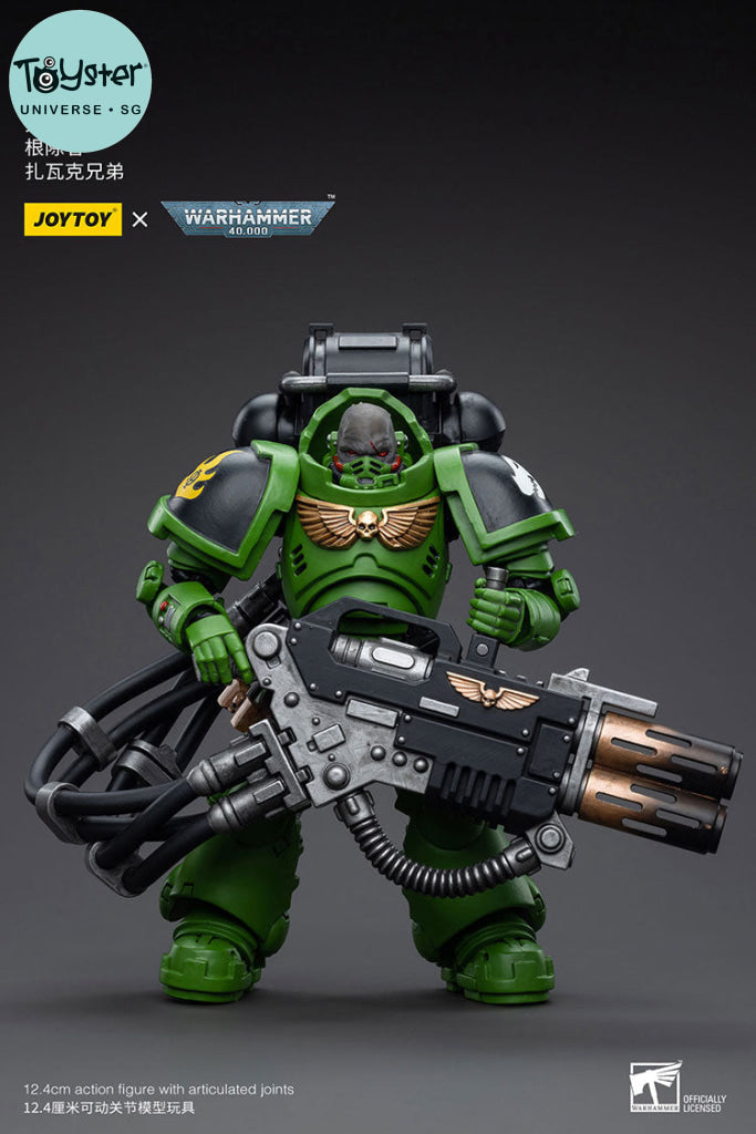 Joytoy Warhammer 40K Salamanders Eradicators Brother Xavak Warhammer