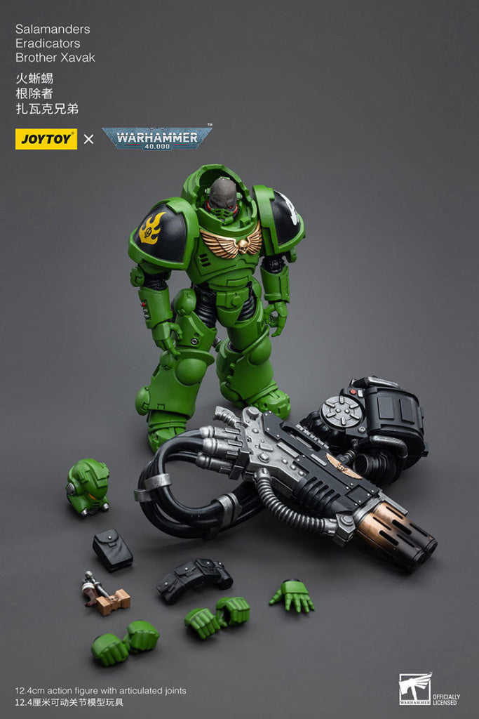 Joytoy Warhammer 40K Salamanders Eradicators Brother Xavak Warhammer