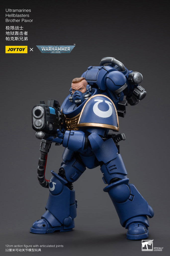 Joytoy Warhammer 40K Ultramarines Hellblasters Brother Paxor Warhammer