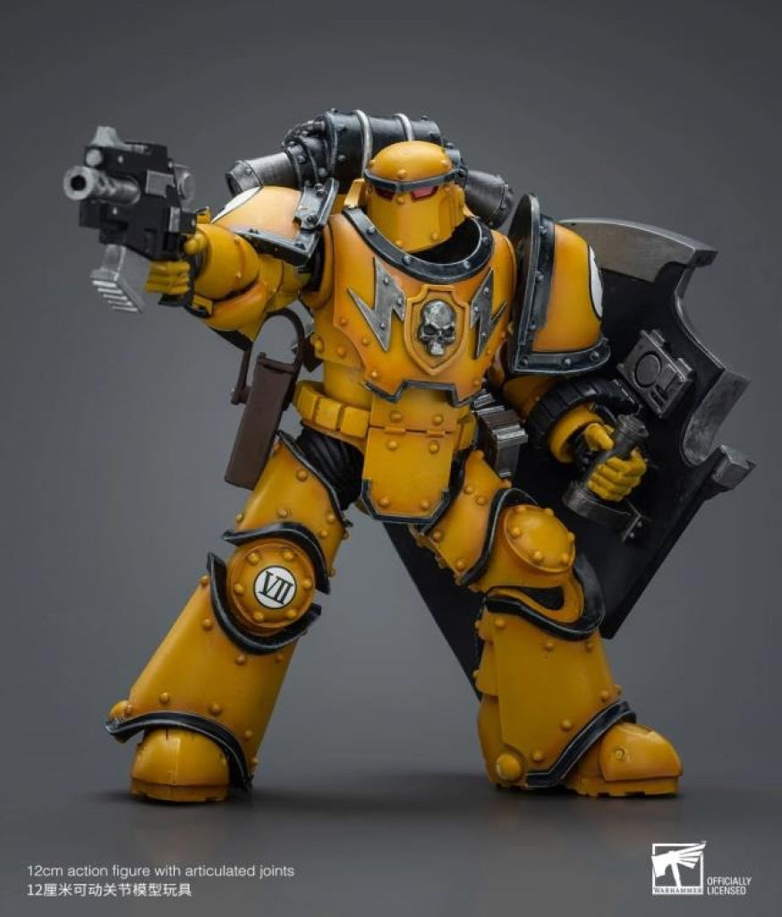 Joytoy Warhammer Imperial Fists Legion Mkiii Breacher Squad With Graviton Gun Jt9114 Warhammer 40K