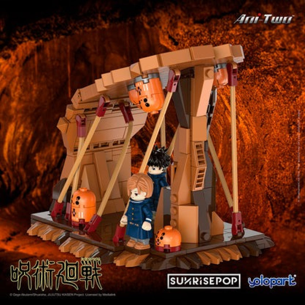 Jujutsu Kaisen Bricks Scene 03 Megumi and Nobara - Jujutsu Kaisen