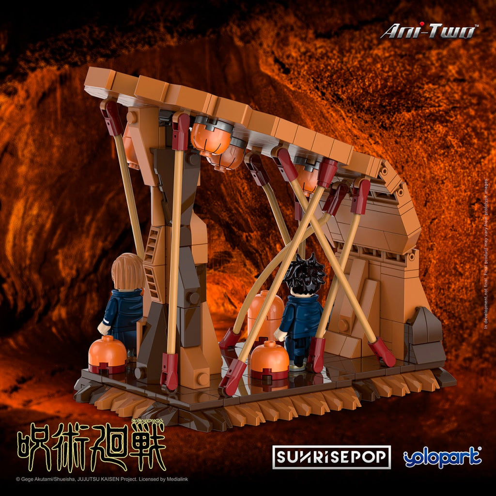 Jujutsu Kaisen Bricks Scene 03 Megumi and Nobara - Jujutsu Kaisen