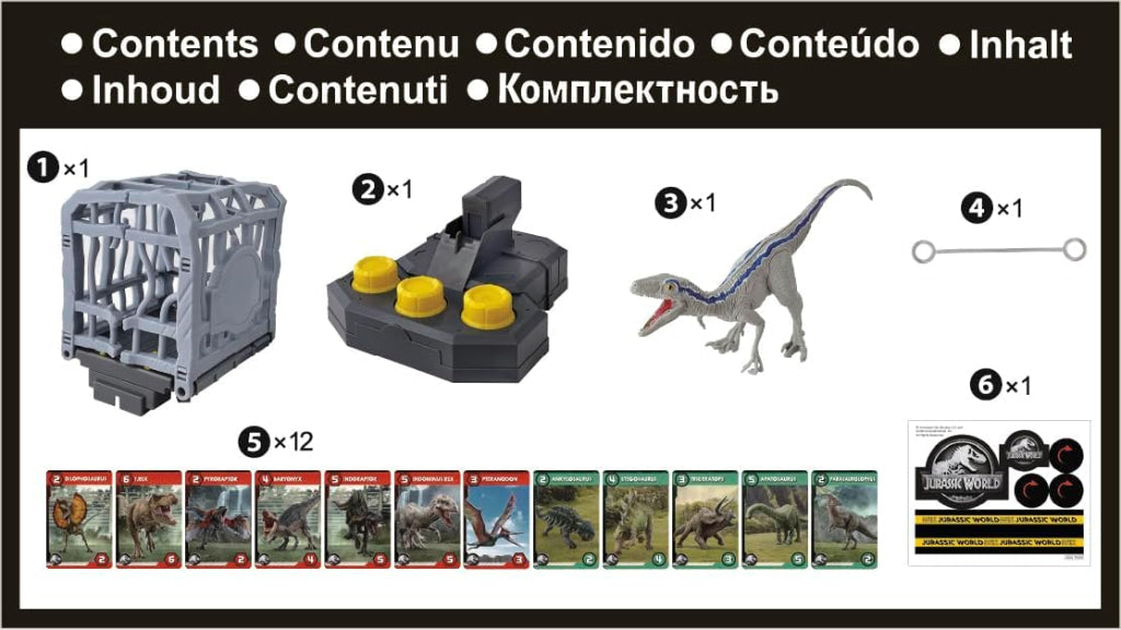 Jurassic World Cage Breaker Action Game
