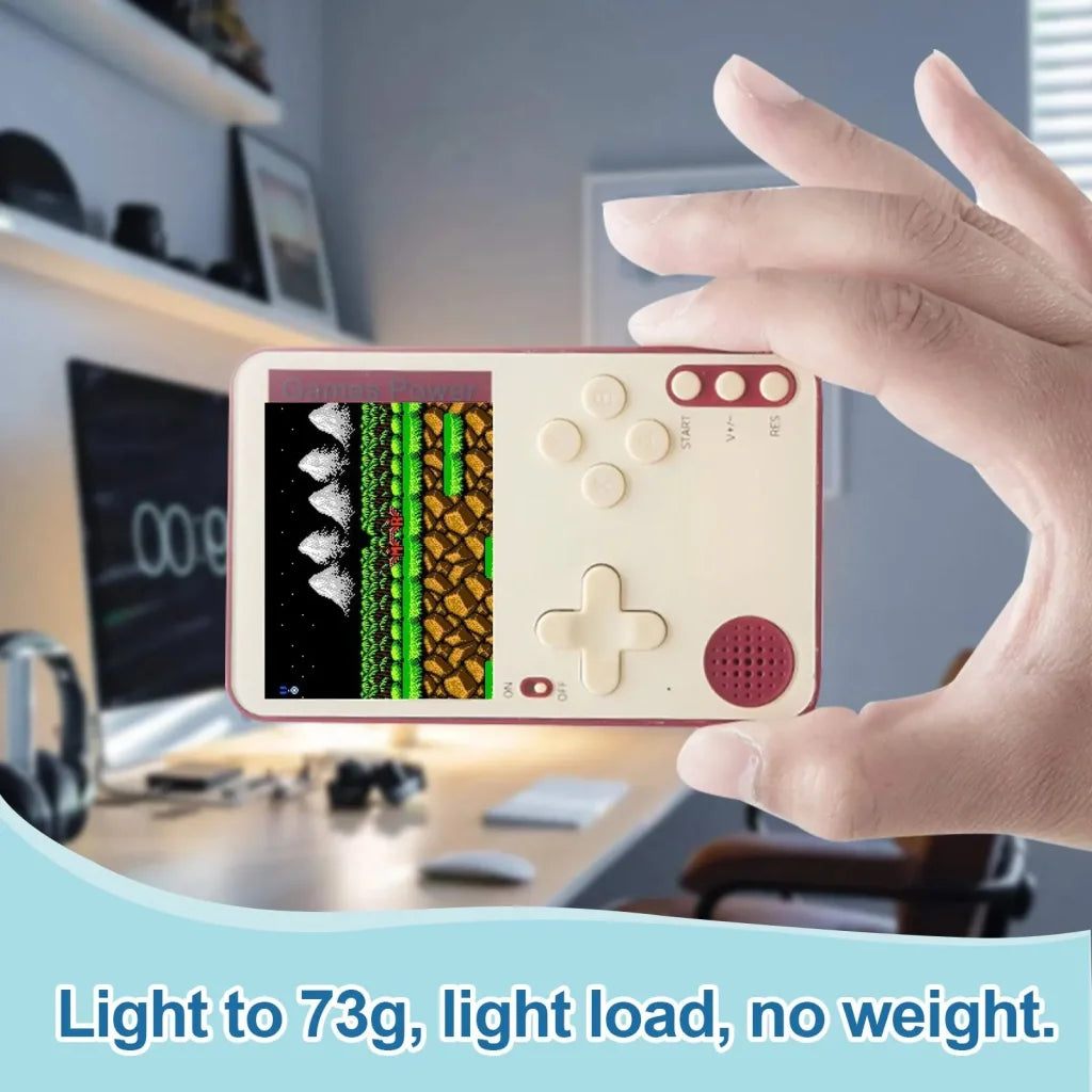 K10 Thin Handheld Game Console 2.4 Inch Screen