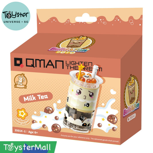 Keeppley Qman Lighten The Dream Milk Tea Build & Fun - Keeppley