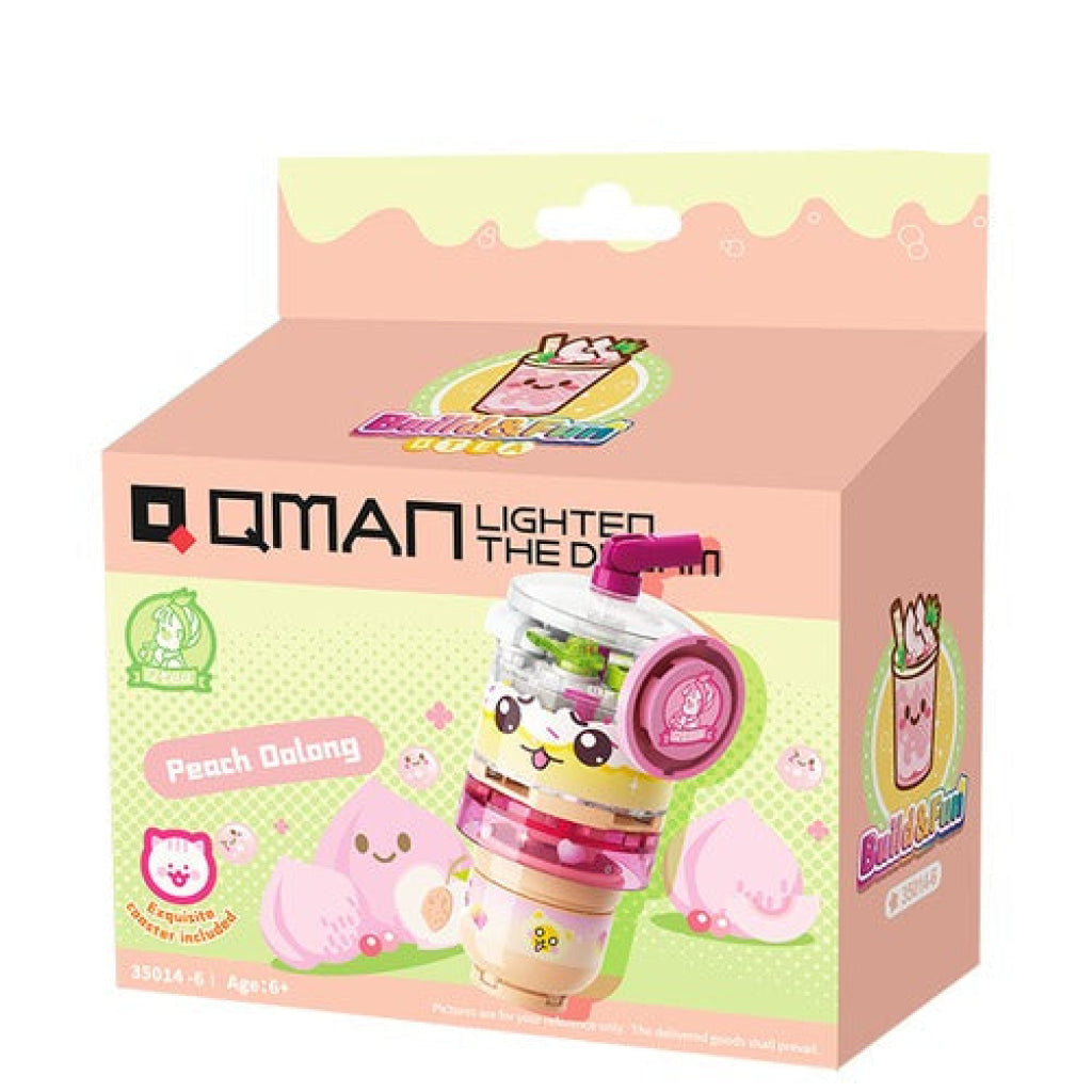 Keeppley Qman Lighten The Dream Peach Oolong Tea Build & Fun - Keeppley