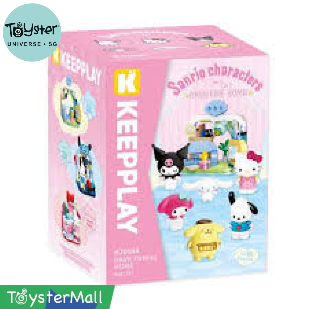 Keeppley Sanrio Have Fun At Home Building Block Blind Box Single Pack - Assorted
