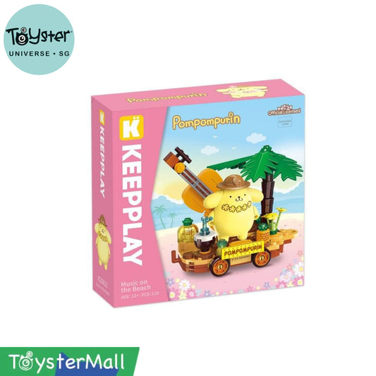 Keeppley Sanrio Music On The Beach - Pompompurin